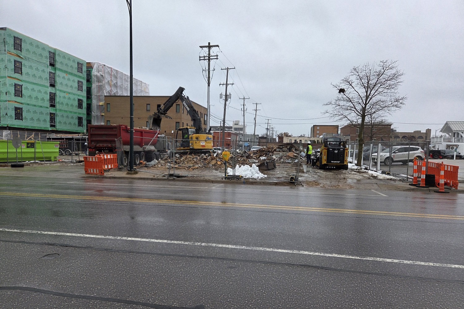 Traverse City site of Master Cleaners, now demolished